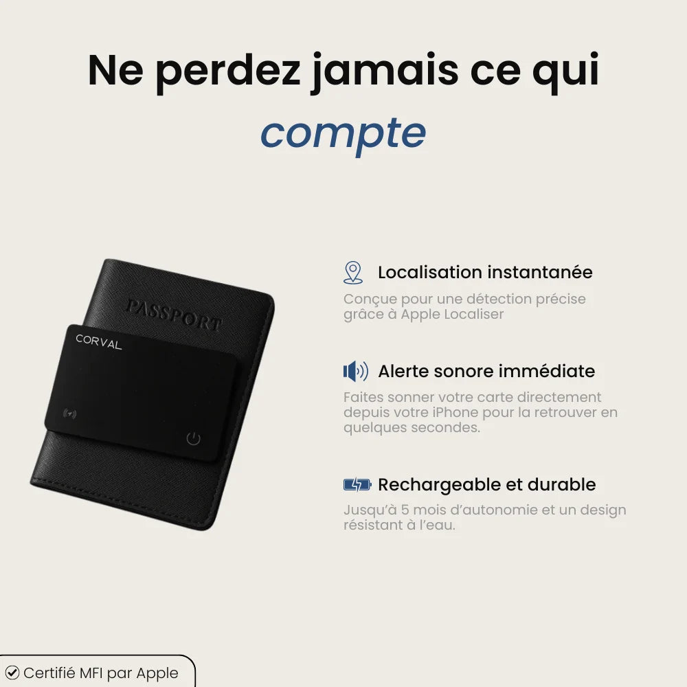 Carte Tracker Corval